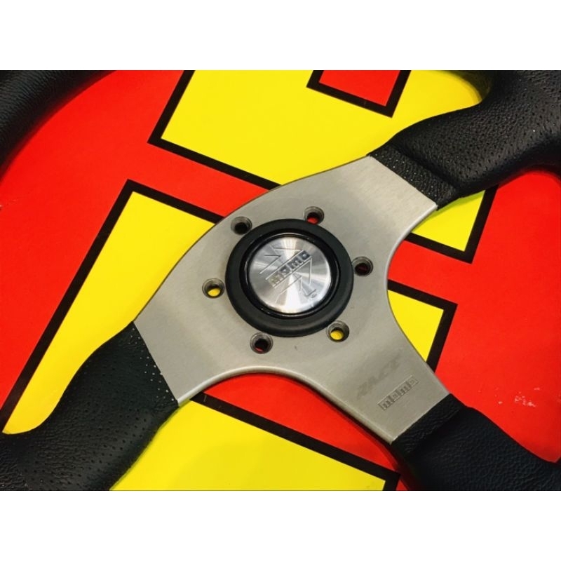 MOMO พวงมาลัย พวงมาลัยมือสอง พวงมาลัยหนังแท้ หนังแท้ พวงมาลัยอิตาลี่  มือสอง สภาพดี เหมือนใหม่ ราคาป