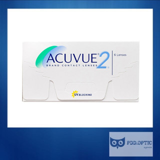 Acuvue 2 คอนแทคใส ราย2สัปดาห์ 1 กล่อง 3 คู่