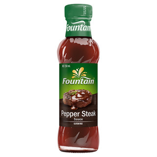 ฟาวน์เทน เปปเปอร์สเต็กซอส 250มล. - Pepper Steak Sauce 250ml Fountain brand