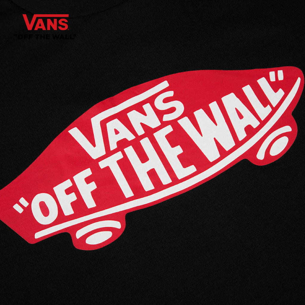 VANS AP M VANS OTW SS TEE-B - BLACK-RACING RED เสื้อยืดคอกลม ชาย หญิง — صورة 5