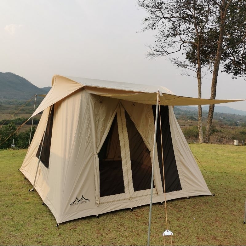 Max mountain (Max Vanilla) เต็นท์ผ้าแคนวาส 100%