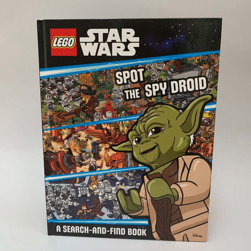 (New) SPOT THE SPY DROID A SEARCH-AND-FIND BOOK
