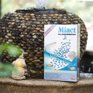 Miact จุลินทรีย์คัดสายพันธุ์สำหรับกำจัดสาหร่ายและปรับสภาพน้ำในบ่อเลี้ยงสัตว์น้ำ