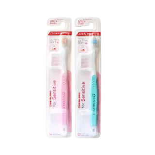 แปรงสีฟัน สำหรับคนเหงือกร่น เหงือกอักเสบ ด้วยขนแปรงนุ่มพิเศษ จาก Dentalpro 1ชิ้น คละสี #10474