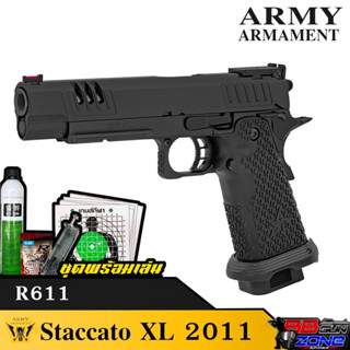 Army Armament R611 Staccato XL 2011 อุปกรณ์พร้อมเล่น สินค้าของแถมตามภาพ