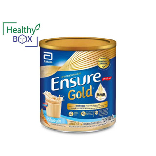 ENSURE Gold Wheat 400 g.เอนชัวร์ โกลด์ วีท กลิ่นธัญพืช (ชนิดผง) อาหารสูตรครบถ้วนเสริม เอช เอ็ม บี พร้อมวิตามิน แร่ธาตุ