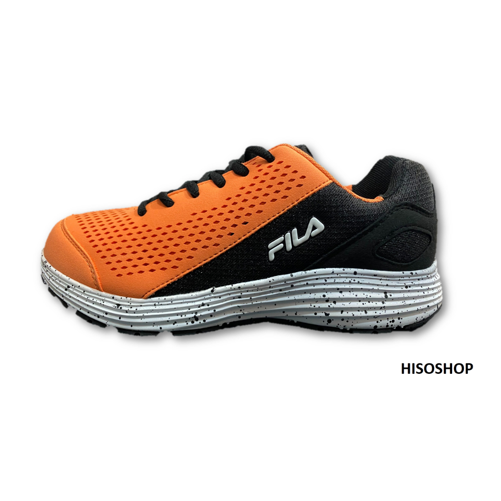 รองเท้าผ้าใบ FILA รุ่น SPRAY สีดำส้ม ไซต์ 36/37 EUR แบรนด์แท้จาก shop 100% พร้อมกล่อง ป้ายครบ