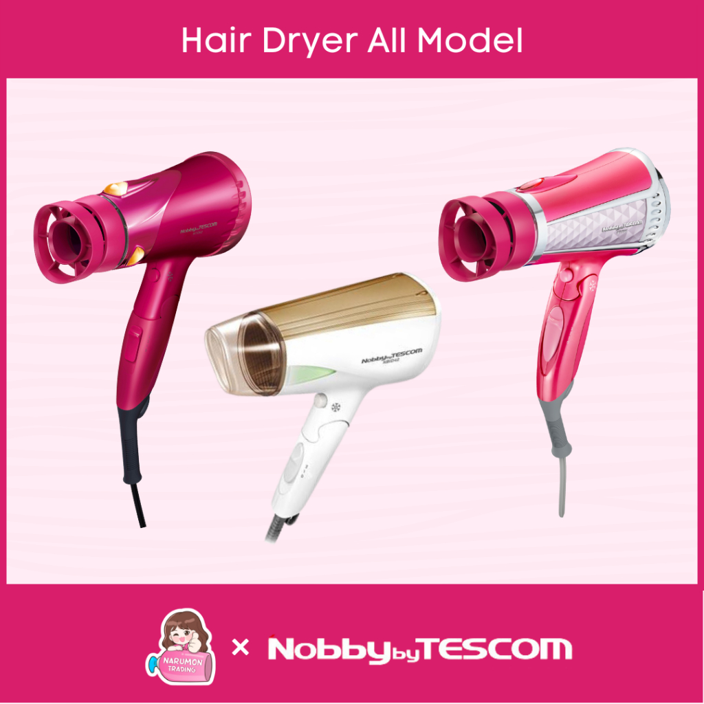 Nobby by Tescom Negative IONS Hair Dryer ไดร์เป่าผม รุ่น NTID92 / NTID95 / NBID42