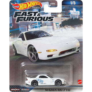 รถเหล็ก HOTWHEELS PREMIUM Fast and Furious - Mazda RX-7 FD (HWP2023_#HKD22)