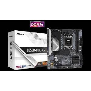 (B650M-HDV/M.2)  ASRock  AMD Socket AM5 Ryzen™ 7000 Series Processors