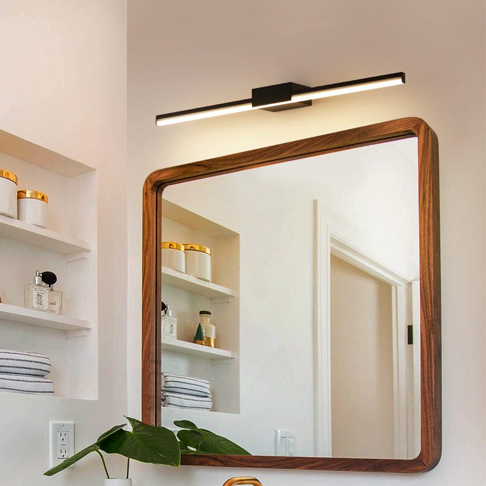 LUCKYLED *พร้อมส่งจากไทย* LED ไฟห้องน้ำ ตู้เครื่องแป้ง ห้องแต่งตัว เรียบง่าย ทันสมัย ​​เติมแสงสว่าง Mirror Light 镜前灯 - รูปที่ 2