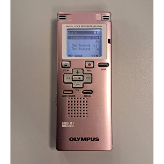 Olympus ws-500m เครื่องบันทึกเสียง เล่น Mp3 ชมพู เสียงดี