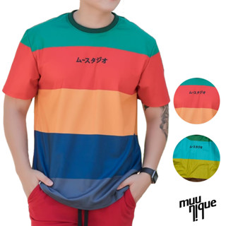 MUUNIQUE JP.T-shirt เสื้อยืด รุ่น Multicolour