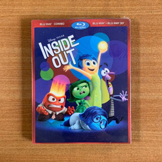 Blu-Ray : Inside Out (2015) มหัศจรรย์อารมณ์อลเวง [มือ 2 ปกสวม] Disney Pixar / Cartoon บลูเรย์ หนัง แผ่นแท้