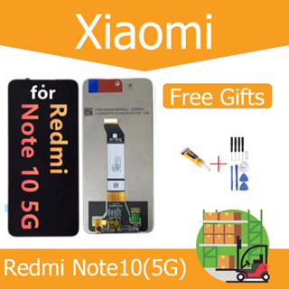 หน้าจอพร้อมทัชสกรีน Redmi Note10(5G) LCD M2103K19G  หน้าจอเรดมีโน๊ต10 5Gแถมกาวติดจอ+ไขควง