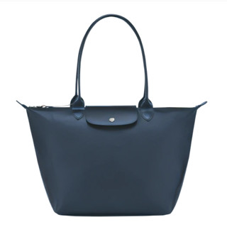 พร้อมส่ง แท้ 💯% New Longchamp tote ใบใหญ่ รุ่น LE PLIAGE CITY Tote bag L - Blue Canvas Navy