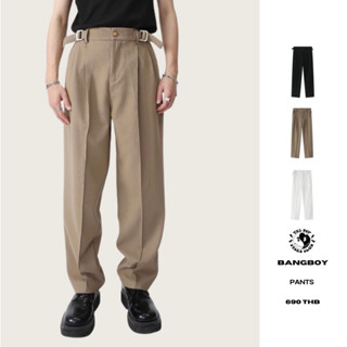 THEBOY- BANKBOY PANTS กางเกงสแล็คทรงกระบอก