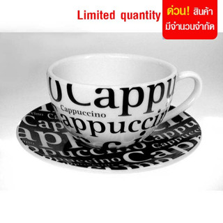 ( AI-Market ) แก้วคาปูชิโน่ Cappucino แพ็คละ 4 ใบ