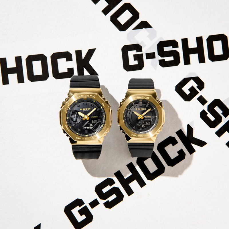 G-Shock รุ่น GM-S2100GB-1A/GM-2100G-1A9