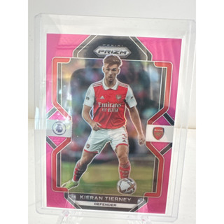 2022-23 Panini Prizm Premier League Soccer Cards Arsenal #157 Kieran Tierney/199