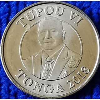 เหรียญ​ต่างประเทศ​ ตองงา Tonga 5 Seniti,  #2821T, ไม่​ผ่าน​ใช้​ UNC