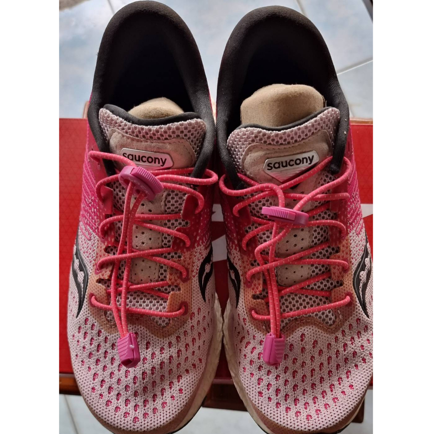 SAUCONY-รองเท้าวิ่ง-FREEDOM 3-ผู้หญิง#S10543-20 สีชมพูขาว
