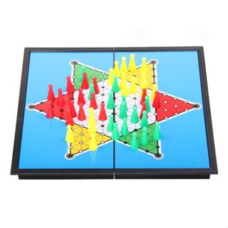 (ตัวแทนchessgo)หมากฮอสจีนแม่เหล็ก(หมากข้าม) Chinese Checkers