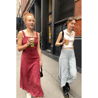 พรีออเดอร์ PREORDER Brandy Melville IZZY Maxi SKIRT กระโปรงยาว ทรงสวย