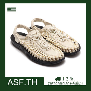 【1-2 การจัดส่ง】KEENIสินค้าใหม่ลดราคา รองเท้าแตะผู้ชายและผู้หญิงใหม่รองเท้าแตะรองเท้าแตะทอ Strap Sandals