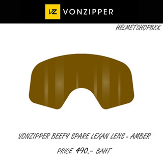 เลนส์ FASTHOUSE VONZIPPER BEEFY SPARE LEXAN LENS AMBER