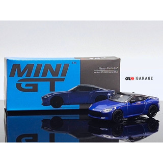 Nissan Fairlady Z Version ST 2023 Seiran Blue RHD 1:64 (MINI GT)