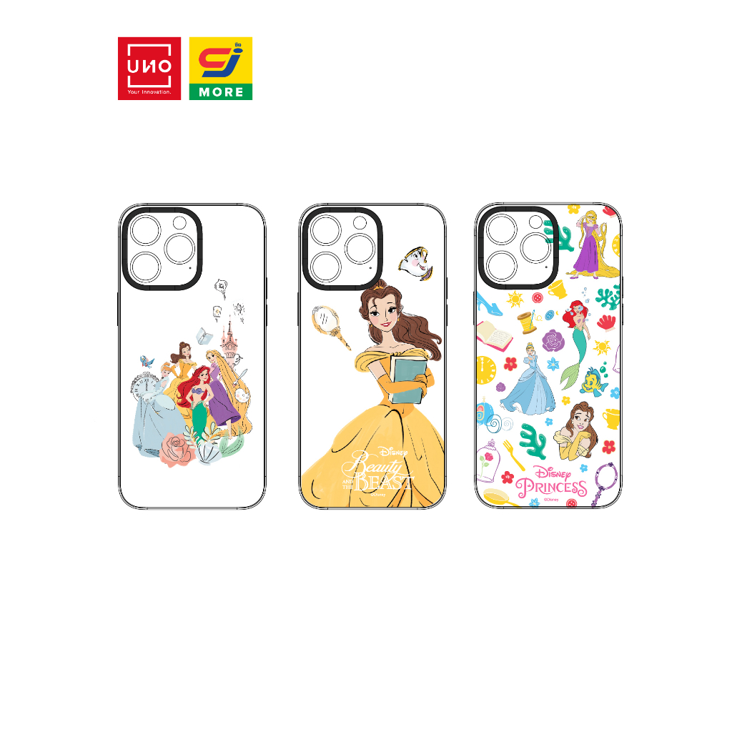 UNO เคส IP 14 รุ่น PM และ รุ่น Pro Disney Princess ลิขสิทธิ์แท้