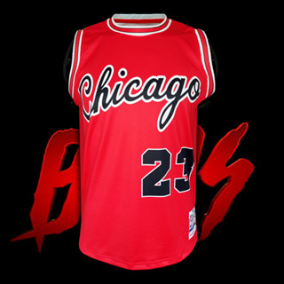 เสื้อบาส เสื้อบาสเกตบอล NBA ทีม Chicago Bulls เสื้อทีม ชิคาโก้ บูลส์ #BK0182 รุ่น Classic Michael Jordan#23 ไซส์ S-5XL