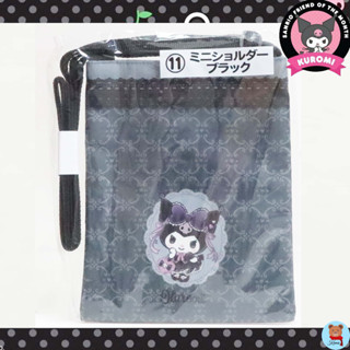 Sanrio Kuromi crossbody bag Mini Shoulder Black kuji 2023 from Japan Sanrio🇯🇵คุโรมิ ซานริโอ้ กระเป๋าสะพายข้างขนาดเล็ก