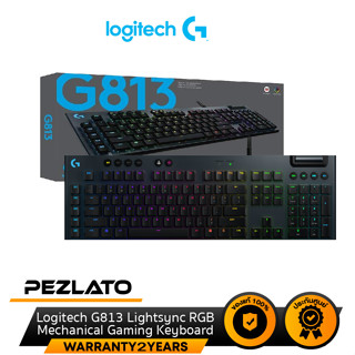 Logitech G813 Lightsync RGB Mechanical Gaming Keyboard (Linear)