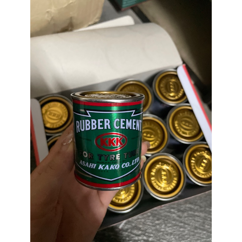 กาวสำหรับทายางปะเย็น สำหรับปะยาง ขนาด 80 กรัม (Rubber Cement) ราคาต่อกระป๋อง