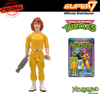 Super7 TMNT April Oneil Wave 2 Reaction Figure