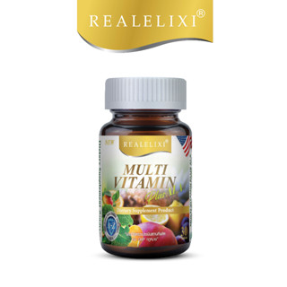 Real Elixir Multi Vitamin plus ALA อาหารเสริม 30 capsules