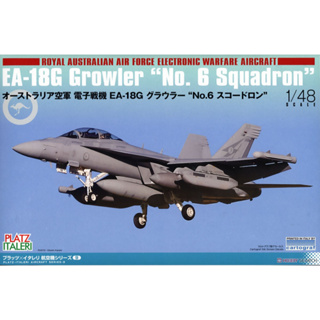 โมเดลเครื่องบิน Platz Hobby 1/48 TPA-9 RAAF EA-18G Growler `No.6 Squadron`