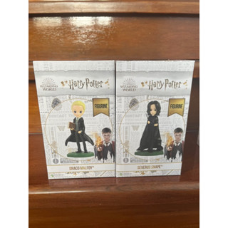 Harry Potter Figurine enesco โมเดล แฮร์รี่พอตเตอร์ลาย มัลฟอย กับ สเนป (งานเพ้นส์ โมเดลอาจมีรอยเปื่อนสี)