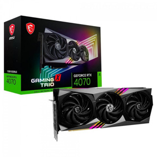 VGA MSI RTX 4070 GAMING X TRIO 12G GDDR6X (912-V513-064) ประกัน 3 ปี ศูนย์ไทย