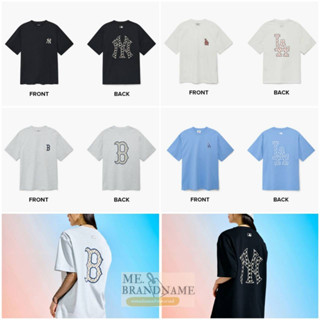 ของแท้ 💯%  MLB Classic Monogram T-Shirt  เสื้อยืด MLB /NY คละแบบ มีหลายรุ่น