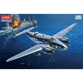 โมเดลเครื่องบิน Academy Model 1/48 AC12347 USN PV-1 SOLOMON ISLANDS THEATRE