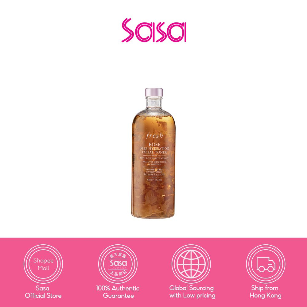 fresh Rose Deep Hydration Toner 400ml