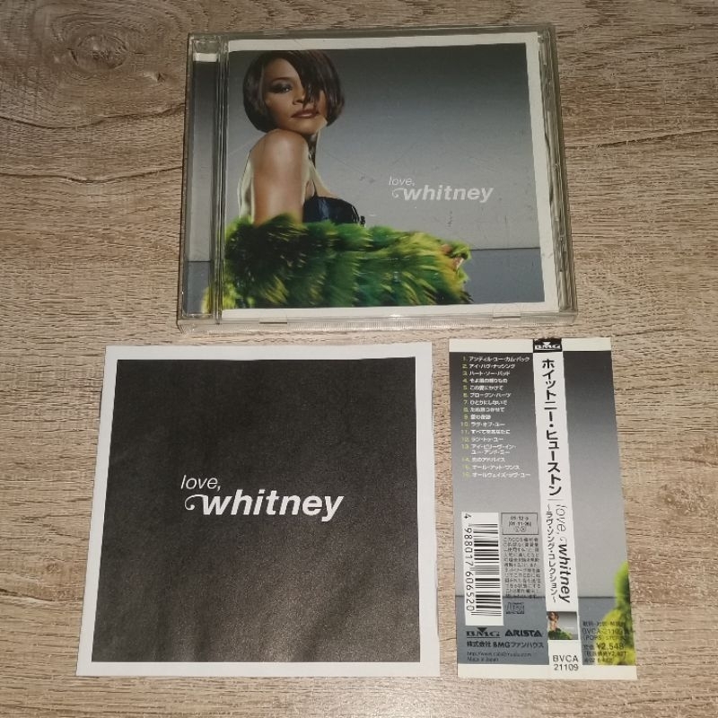 Whitney Houston ซีดี CD Album Love, Whitney