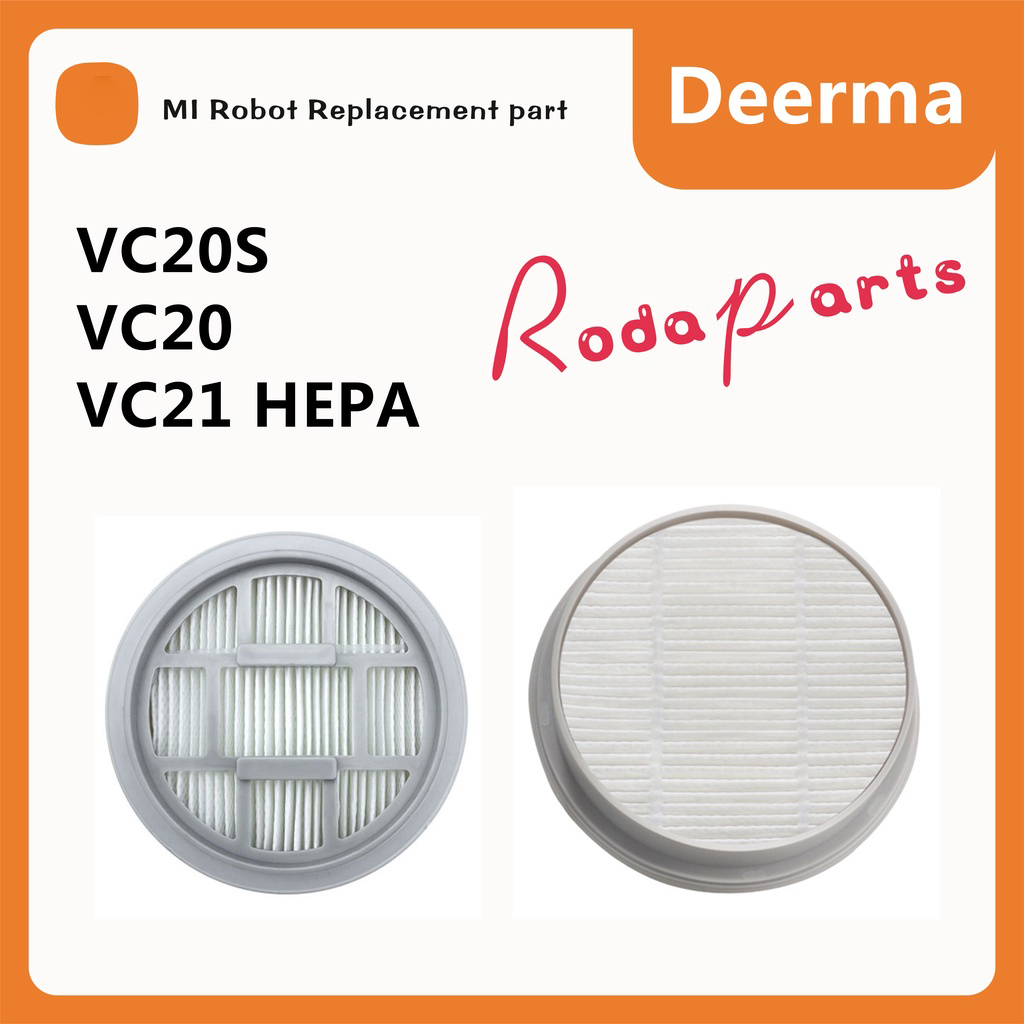 VC20S VC20เครื่องดูดฝุ่นแบบมือจับตัวกรอง Hepa สำหรับ Xiaomi Deerma VC20S VC20เครื่องดูดฝุ่นแบบมือจับอุปกรณ์เสริมกรอง