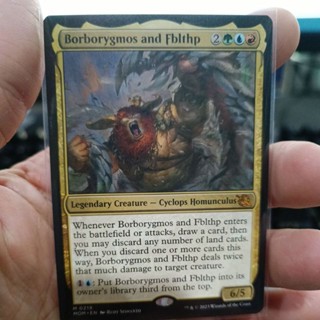 Borborygmos and Fblthp MTG Single Card