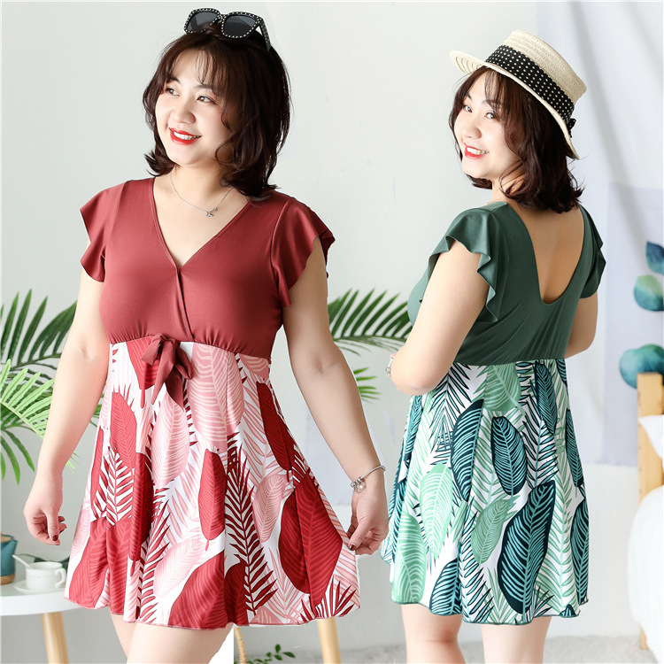 🔥พร้อมส่งจากไทย🔥 ชุดว่ายน้ำคนอ้วน  50~100kg  ชุดว่ายน้ำวันพีช เดรส ชุดว่ายน้ำ   ชุดว่ายน้ำสาว ชุดว่ายน้ำ