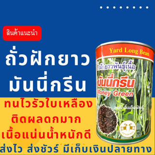 (ของแท้ ส่งไว) ถั่วฝักยาว มันนี่กรีน 500 กรัม