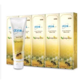 ยาสีฟัน ATOMY TOOTHPASTE propolis แพ็ค 5 กล่อง ปริมาณ 200 กรัม